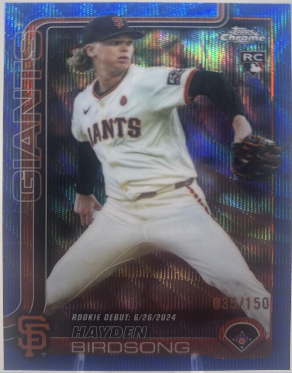Hayden Birdsong [Blue Wave Refractor] #USC159