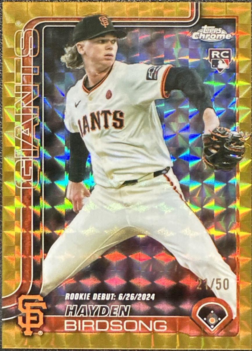 Hayden Birdsong [Gold Geometric Refractor] #USC159
