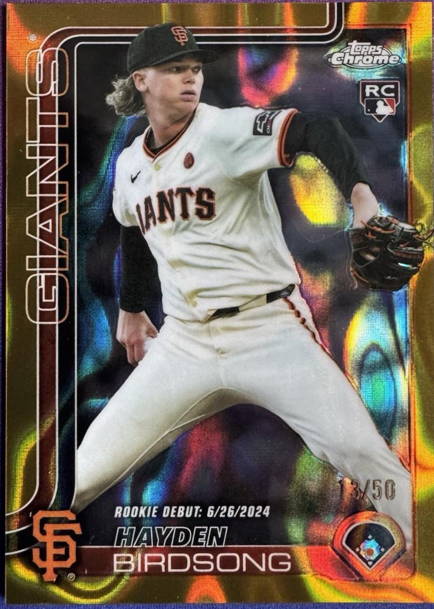 Hayden Birdsong [Gold Lava Refractor] #USC159