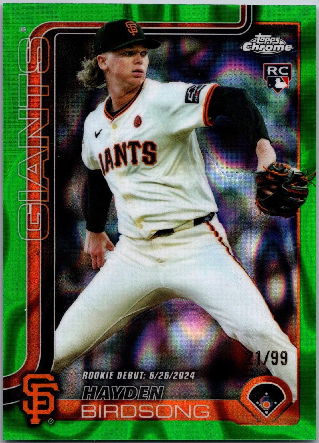 Hayden Birdsong [Green Lava Refractor] #USC159