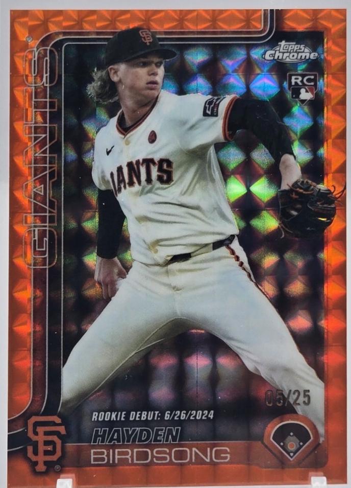 Hayden Birdsong [Orange Geometric Refractor] #USC159