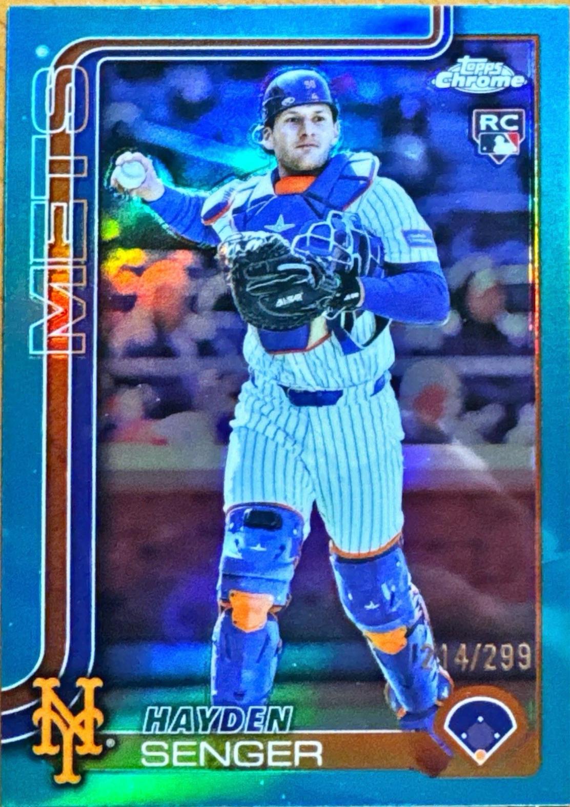 Hayden Senger [Aqua Refractor] #USC128