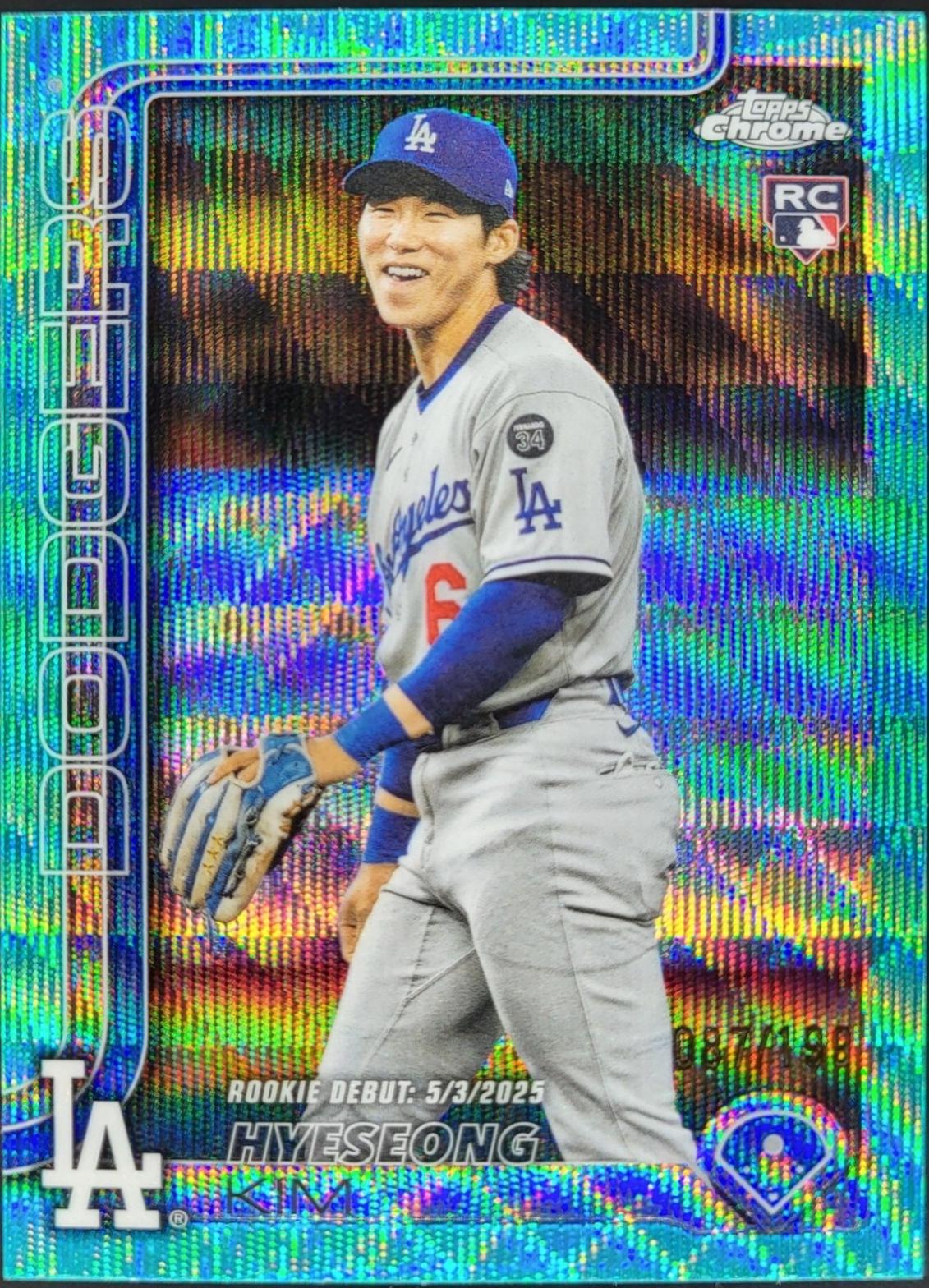 Hyeseong Kim [Aqua Wave Refractor] #USC149