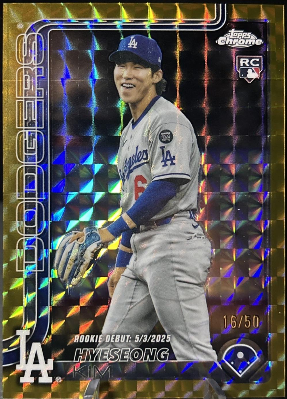 Hyeseong Kim [Gold Geometric Refractor] #USC149