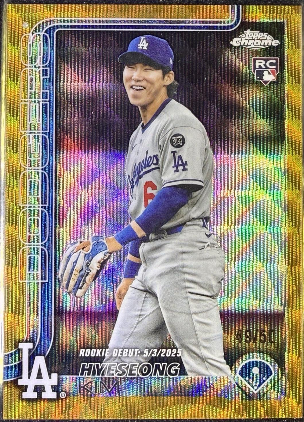 Hyeseong Kim [Gold Wave Refractor] #USC149