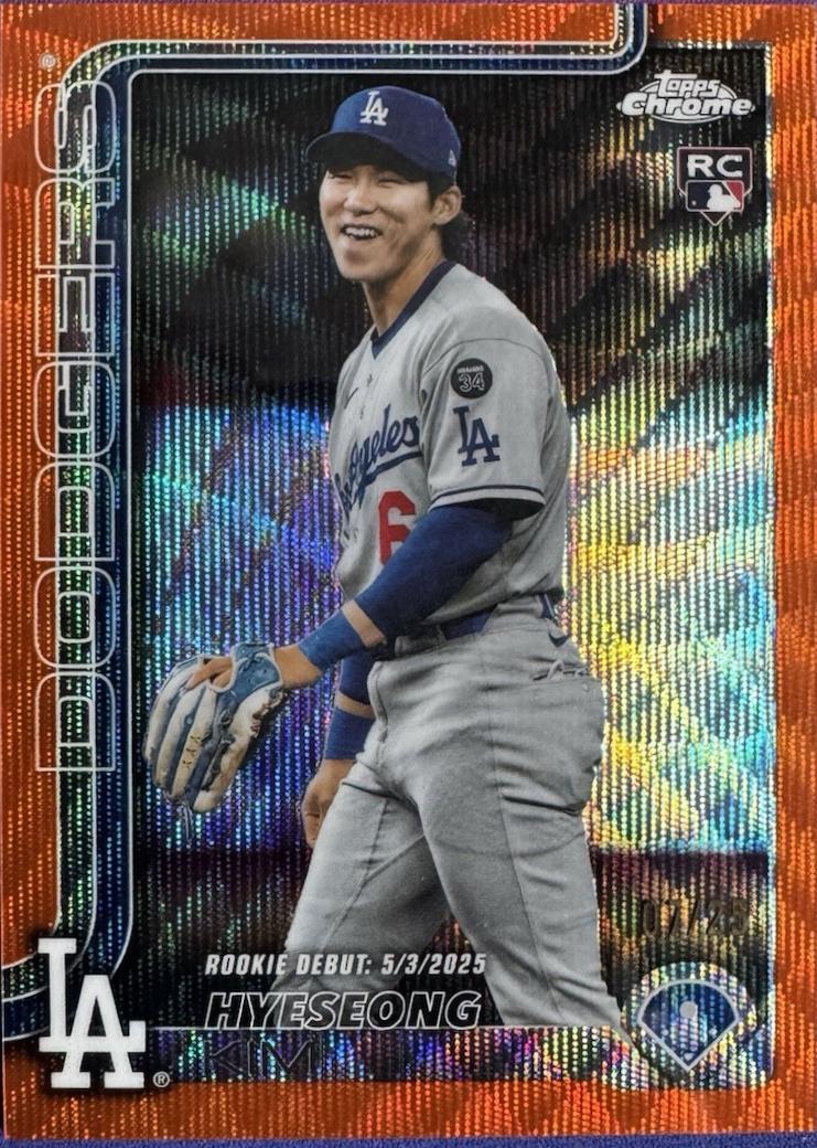 Hyeseong Kim [Orange Wave Refractor] #USC149