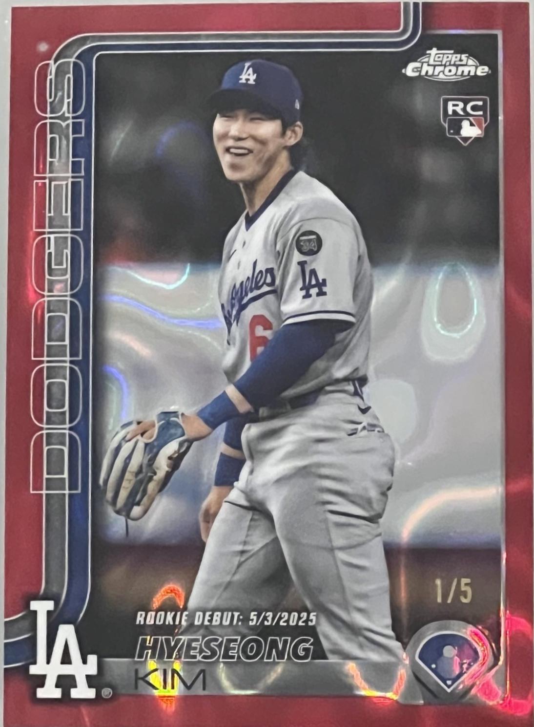 Hyeseong Kim [Red Wave Refractor] #USC149