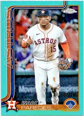 Isaac Paredes [Aqua Refractor] #USC29