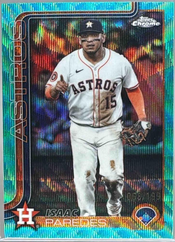 Isaac Paredes [Aqua Wave Refractor] #USC29