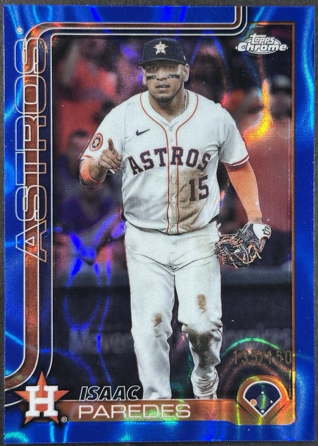 Isaac Paredes [Blue Lava Refractor] #USC29