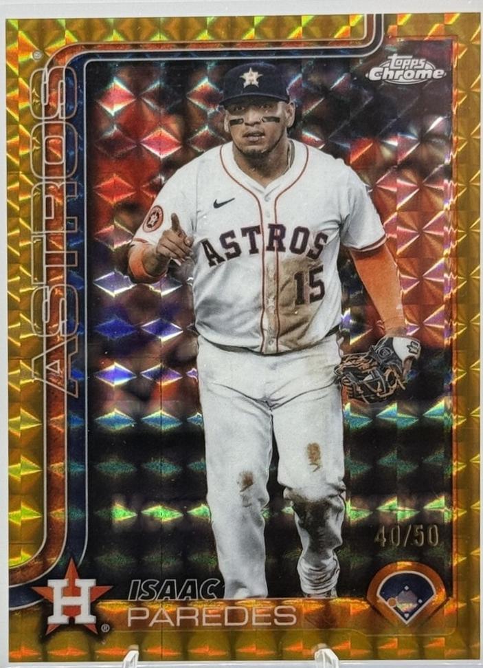 Isaac Paredes [Gold Geometric Refractor] #USC29