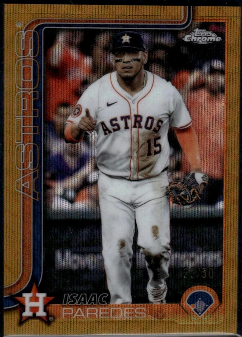 Isaac Paredes [Gold Wave Refractor] #USC29