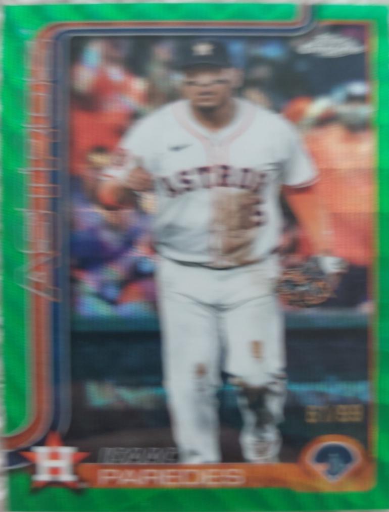 Isaac Paredes [Green Wave Refractor] #USC29