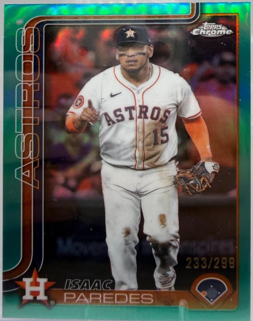 Isaac Paredes [Teal Refractor] #USC29