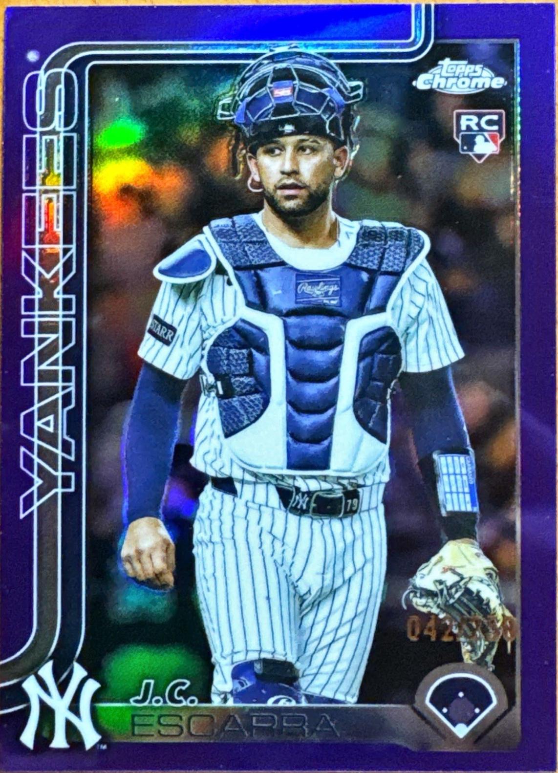 J.C. Escarra [Purple Refractor] #USC197