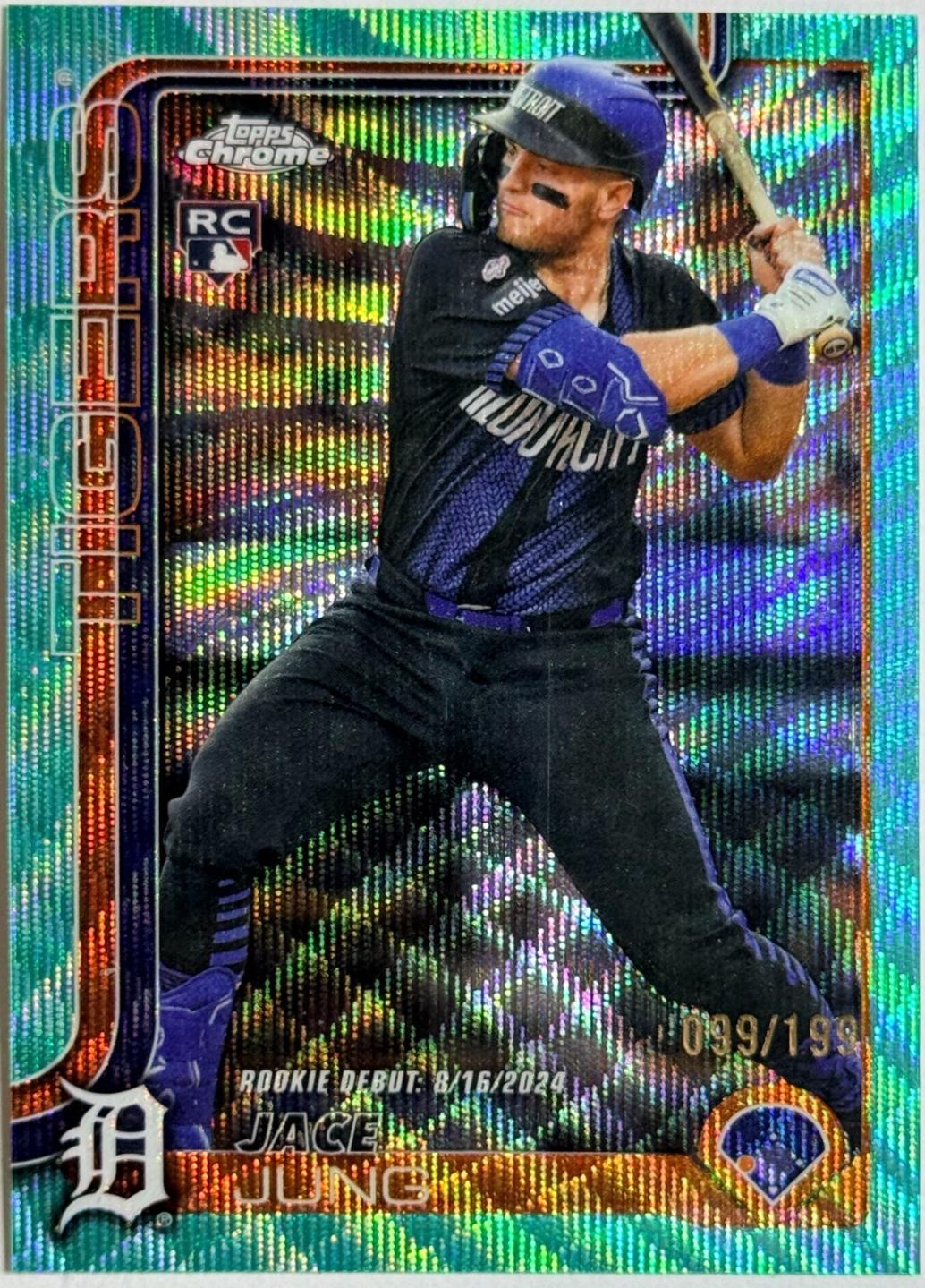 Jace Jung [Aqua Wave Refractor] #USC121