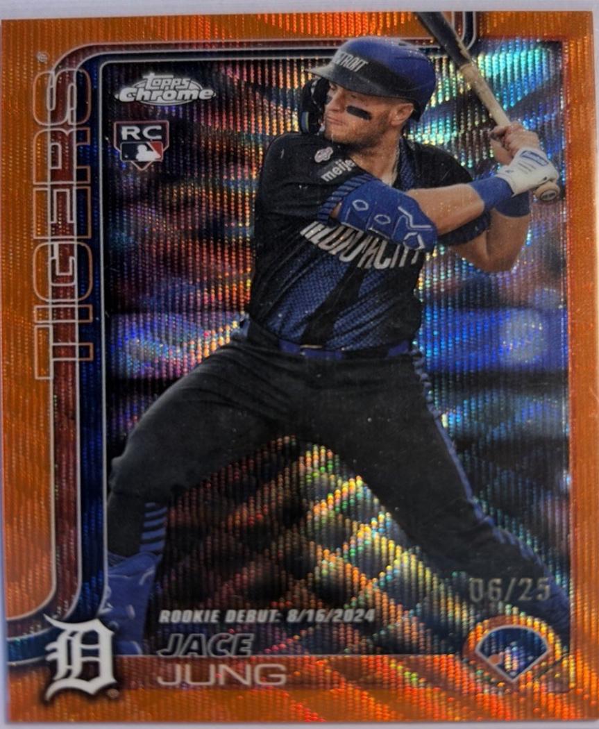 Jace Jung [Orange Wave Refractor] #USC121