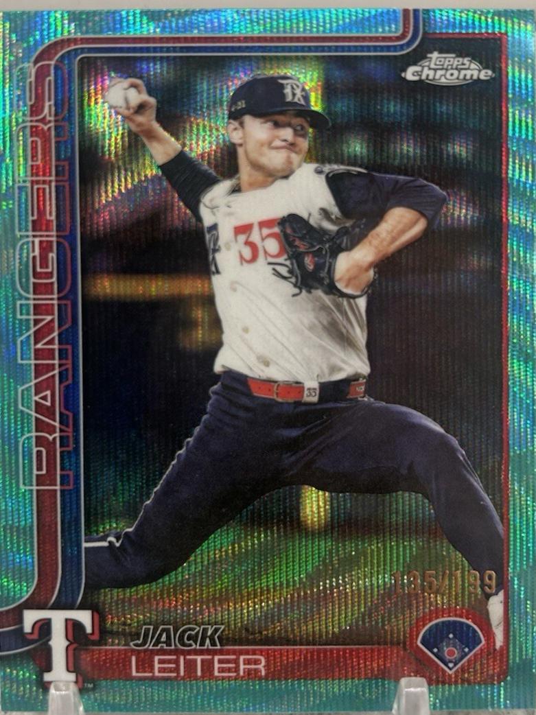 Jack Leiter [Aqua Wave Refractor] #USC42