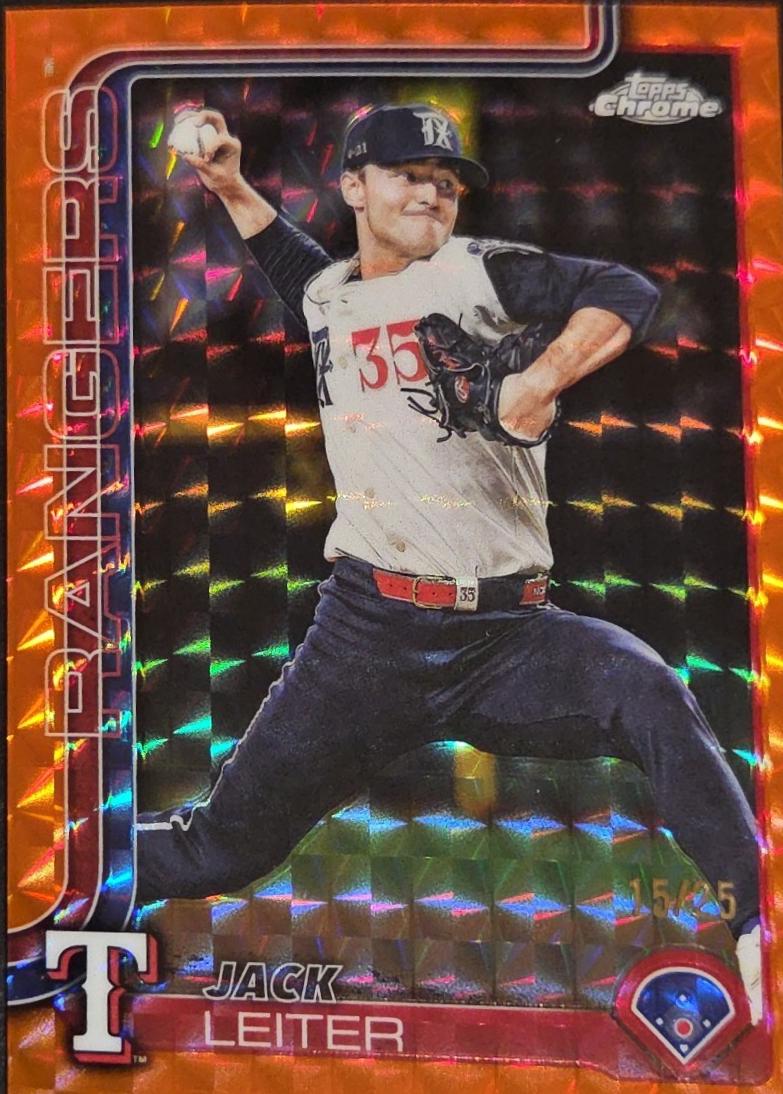 Jack Leiter [Orange Geometric Refractor] #USC42