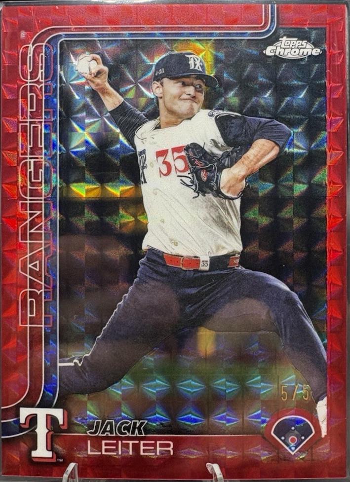 Jack Leiter [Red Geometric Refractor] #USC42