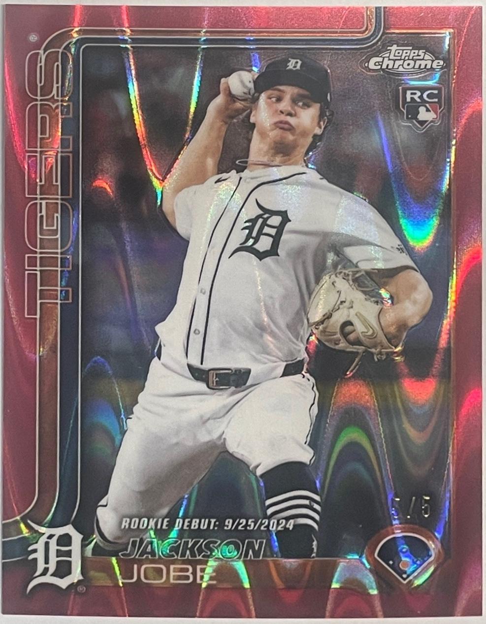 Jackson Jobe [Red Lava Refractor] #USC48