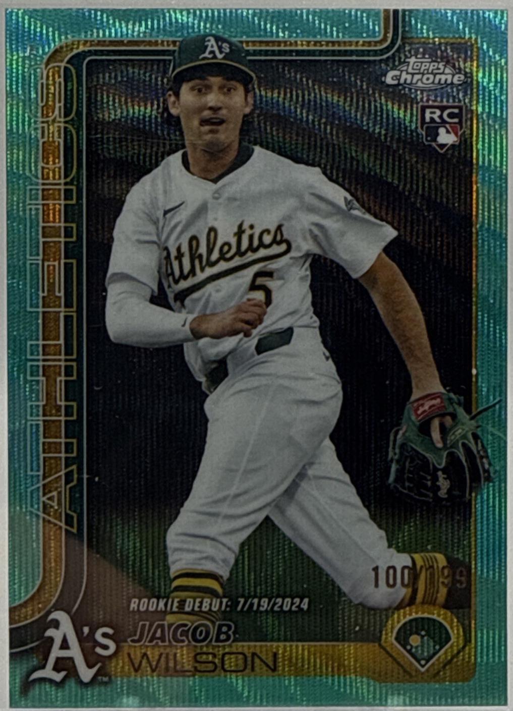 Jacob Wilson [Aqua Wave Refractor] #USC150