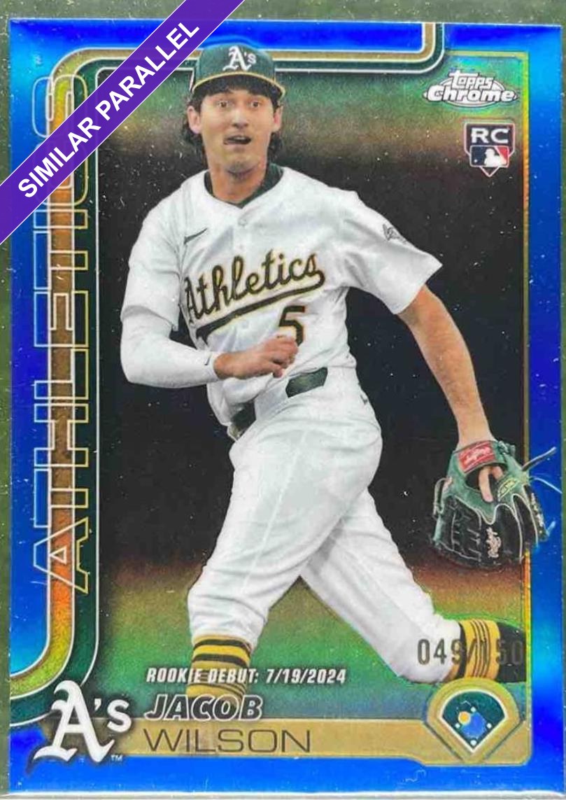 Jacob Wilson [Blue Lava Refractor] #USC150