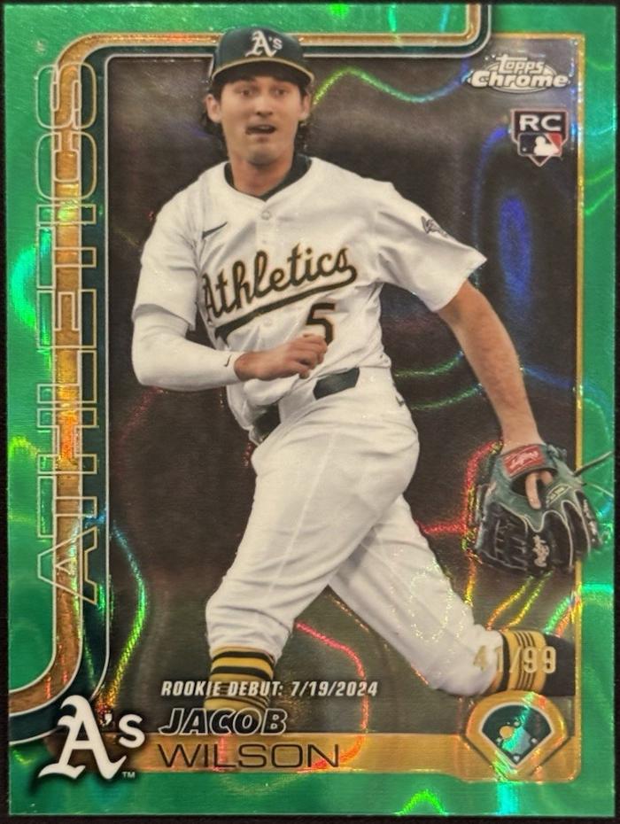Jacob Wilson [Green Lava Refractor] #USC150