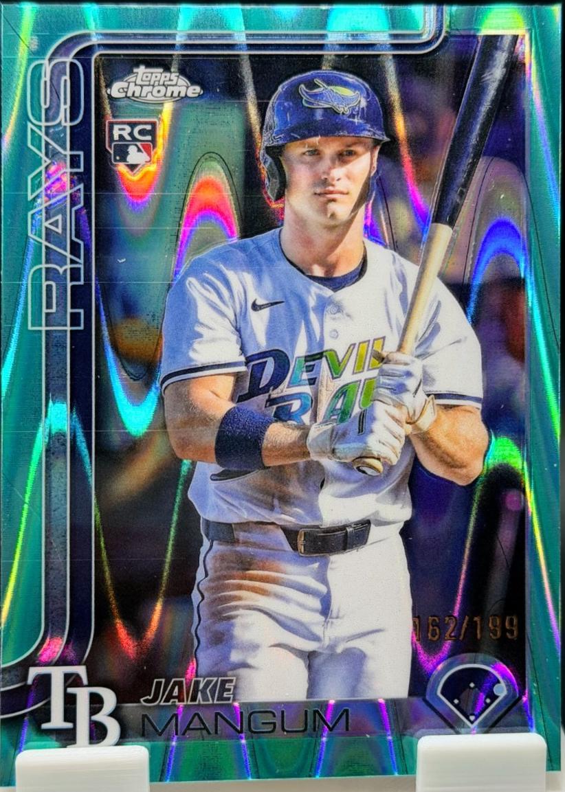 Jake Mangum [Aqua RayWave Refractor] #USC176