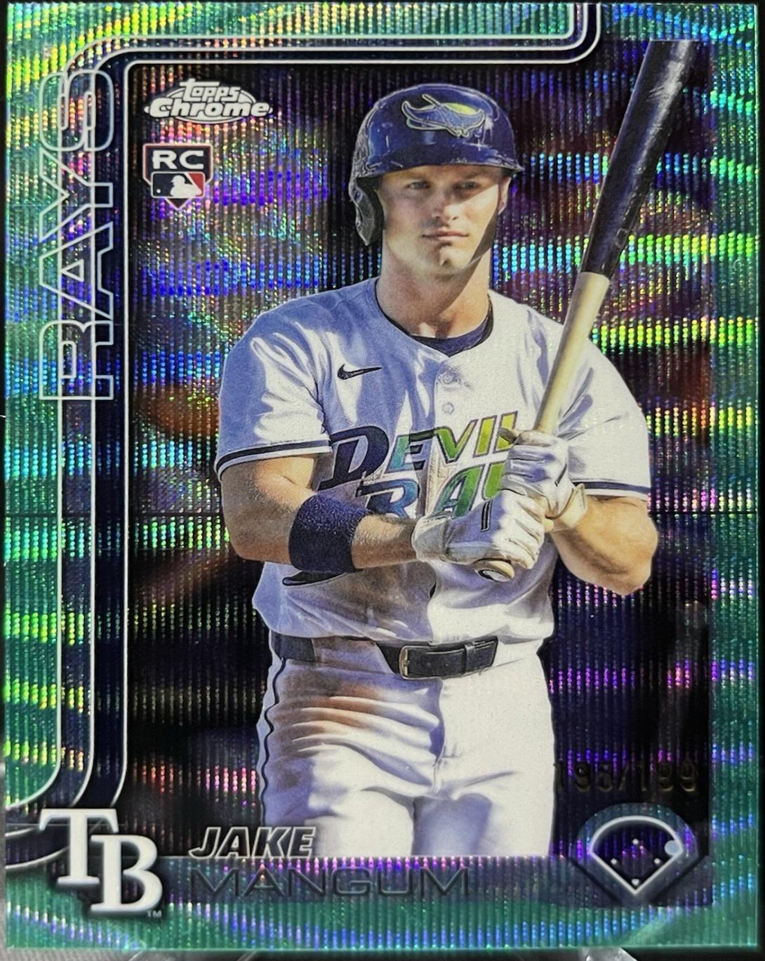 Jake Mangum [Aqua Refractor] #USC176