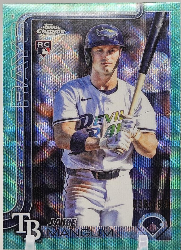 Jake Mangum [Aqua Wave Refractor] #USC176
