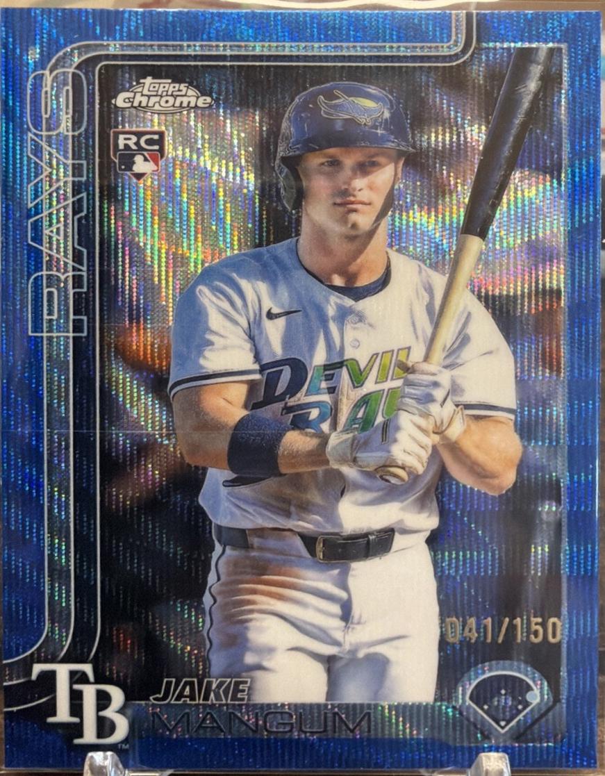 Jake Mangum [Blue Wave Refractor] #USC176