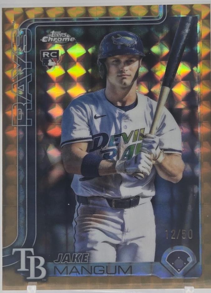 Jake Mangum [Gold Geometric Refractor] #USC176