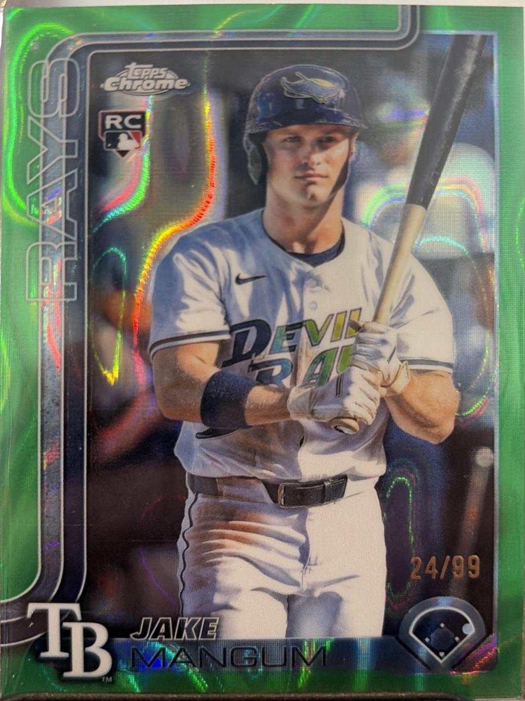 Jake Mangum [Green RayWave Refractor] #USC176