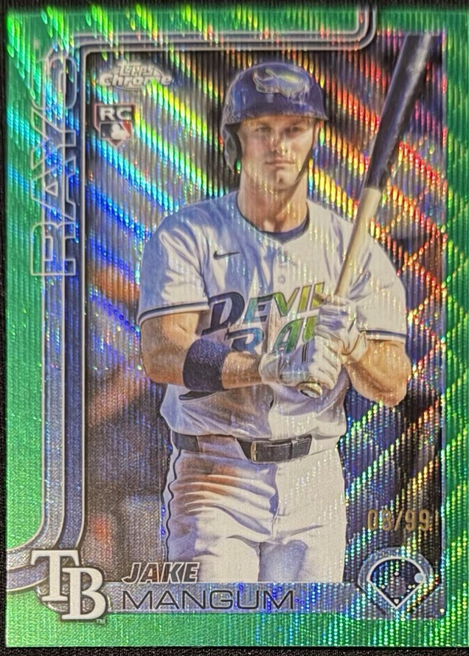 Jake Mangum [Green Wave Refractor] #USC176