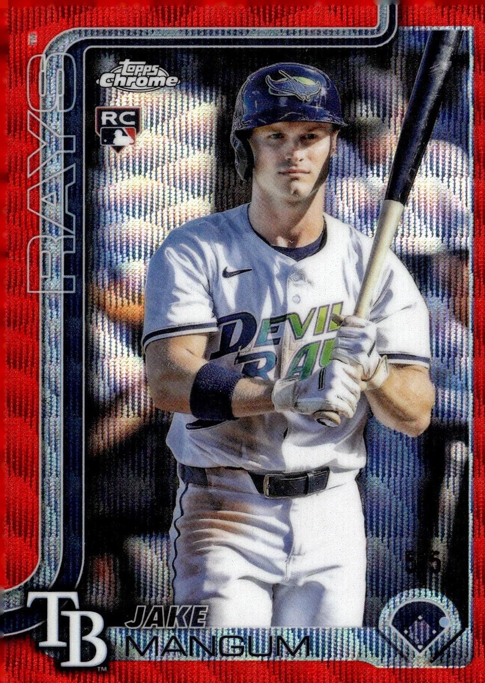 Jake Mangum [Red Wave Refractor] #USC176