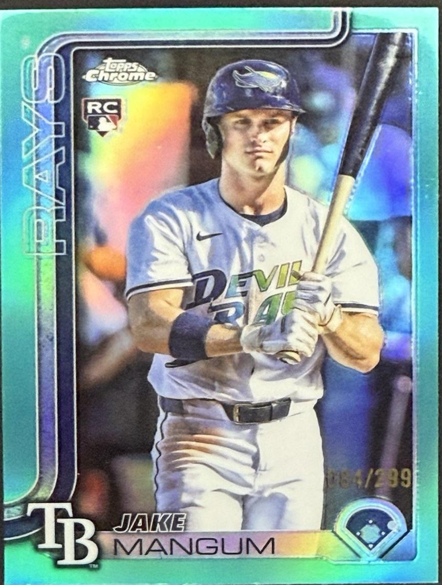 Jake Mangum [Teal Refractor] #USC176