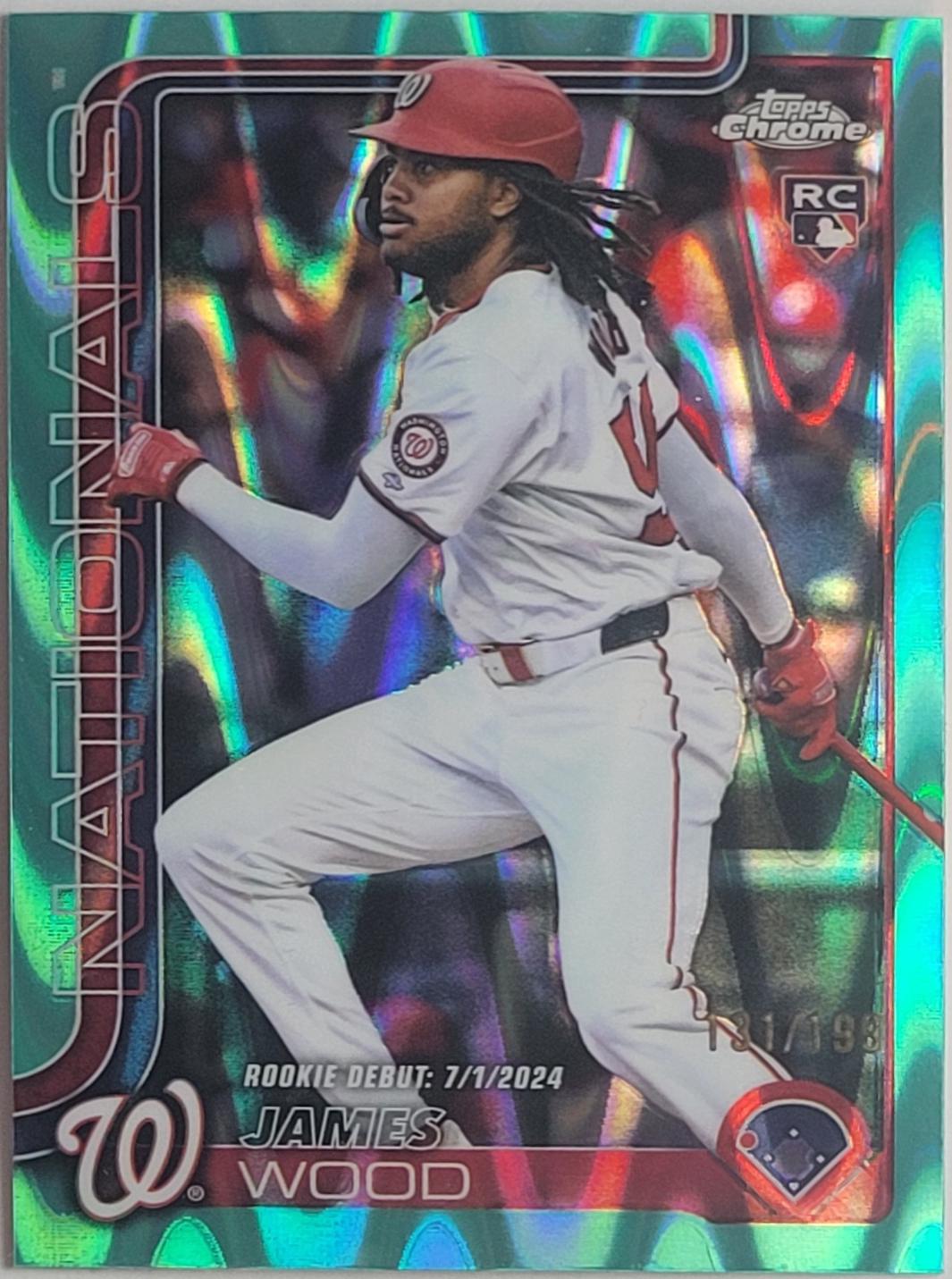 James Wood [Aqua RayWave Refractor] #USC95