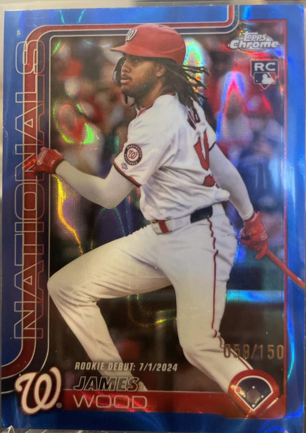 James Wood [Blue Lava Refractor] #USC95