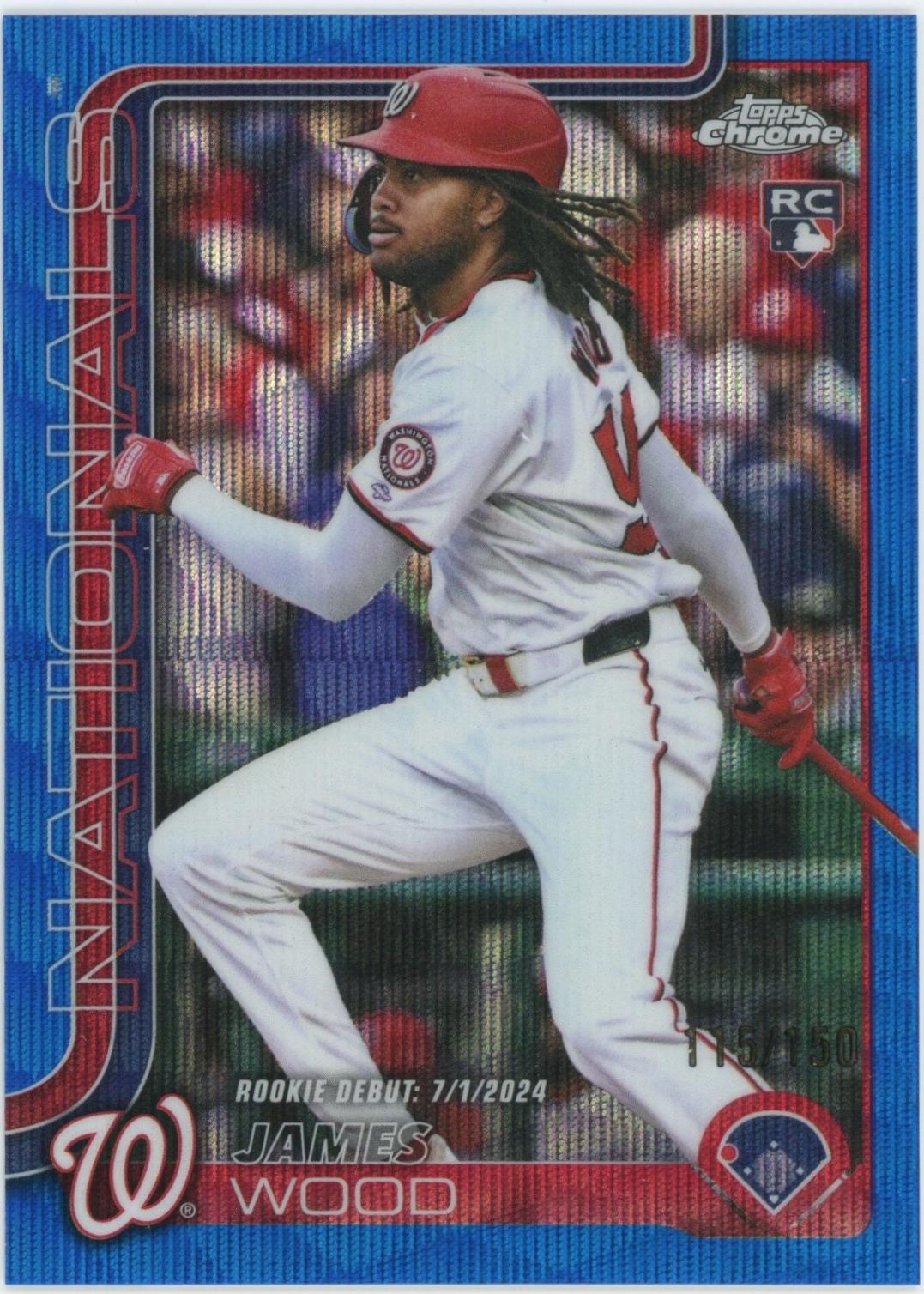 James Wood [Blue Wave Refractor] #USC95