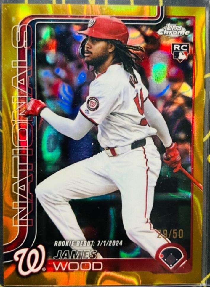 James Wood [Gold Lava Refractor] #USC95