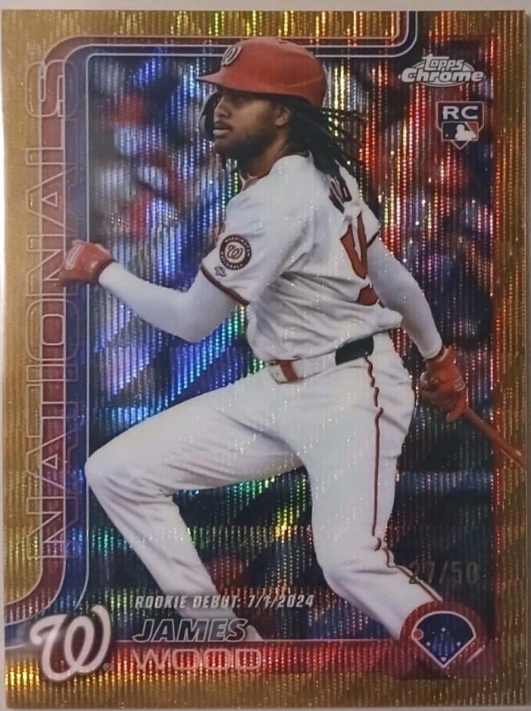 James Wood [Gold Wave Refractor] #USC95