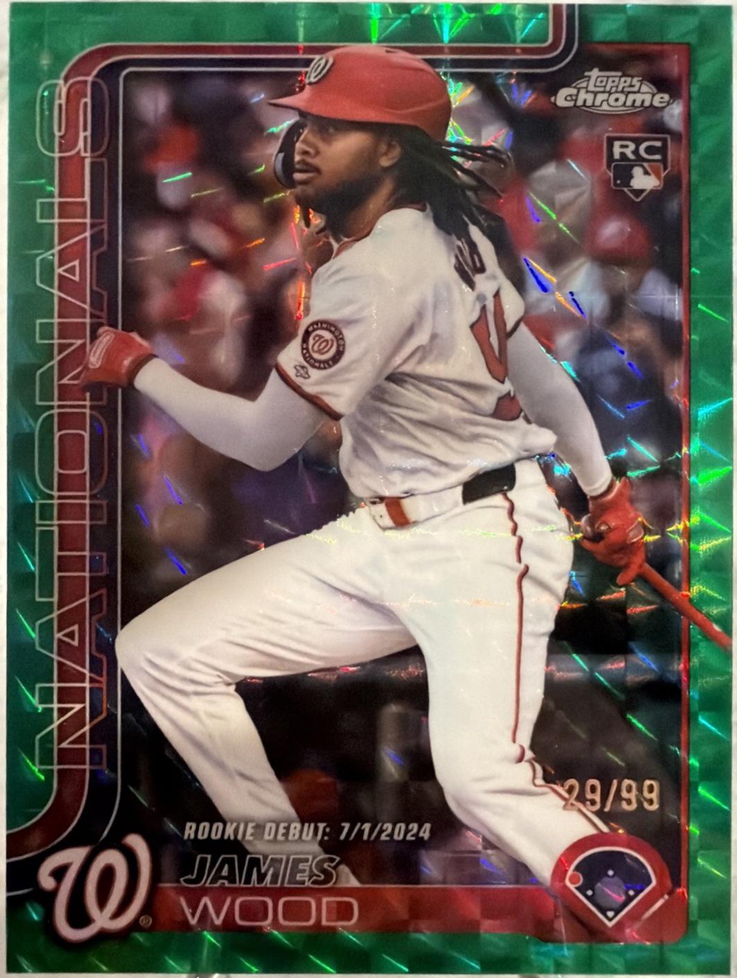 James Wood [Green Geometric Refractor] #USC95