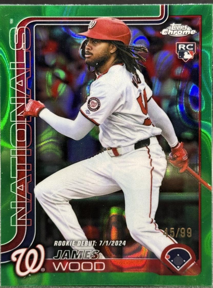 James Wood [Green Lava Refractor] #USC95