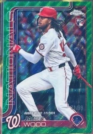 James Wood [Green Wave Refractor] #USC95