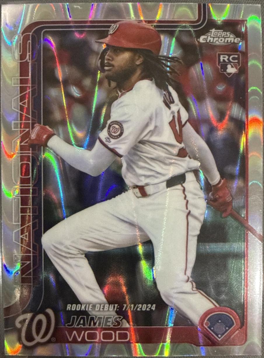 James Wood [Orange Wave Refractor] #USC95