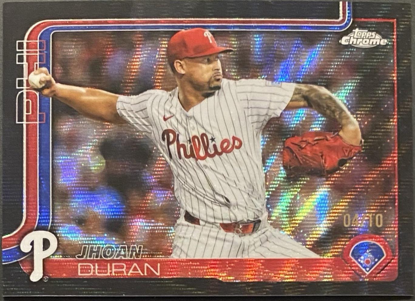 Jhoan Duran [Black Wave Refractor] #USC120