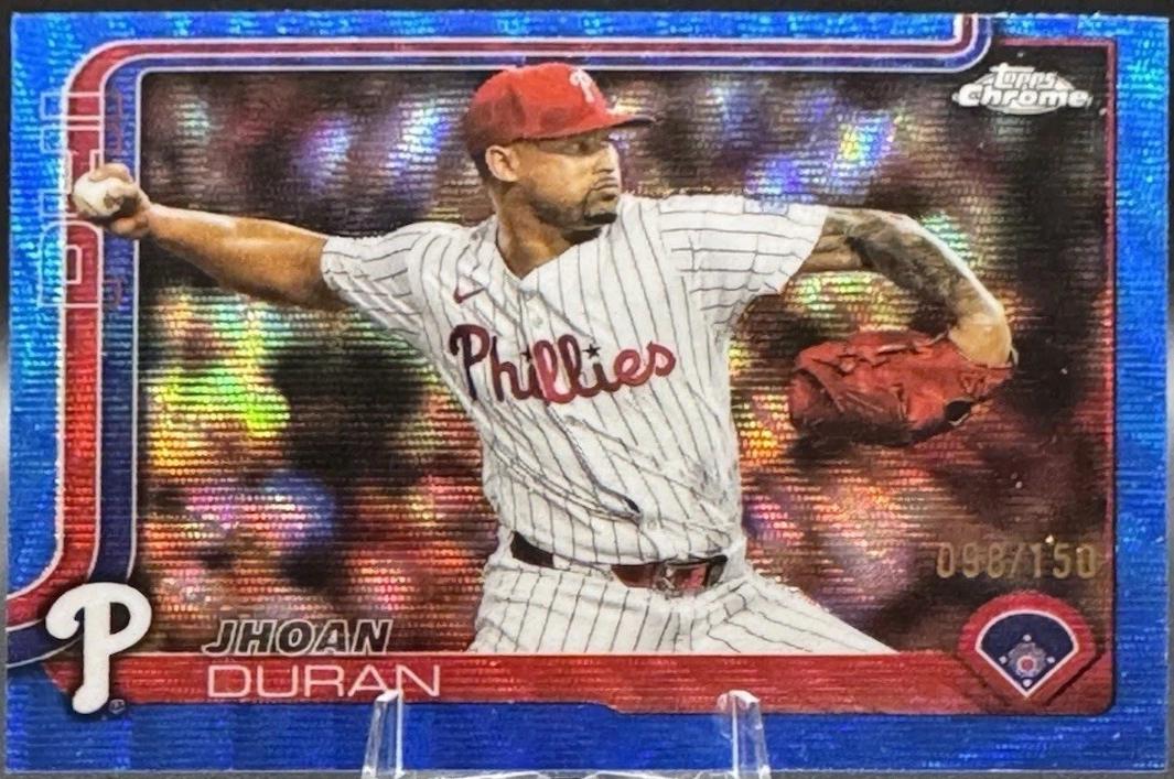 Jhoan Duran [Blue Wave Refractor] #USC120