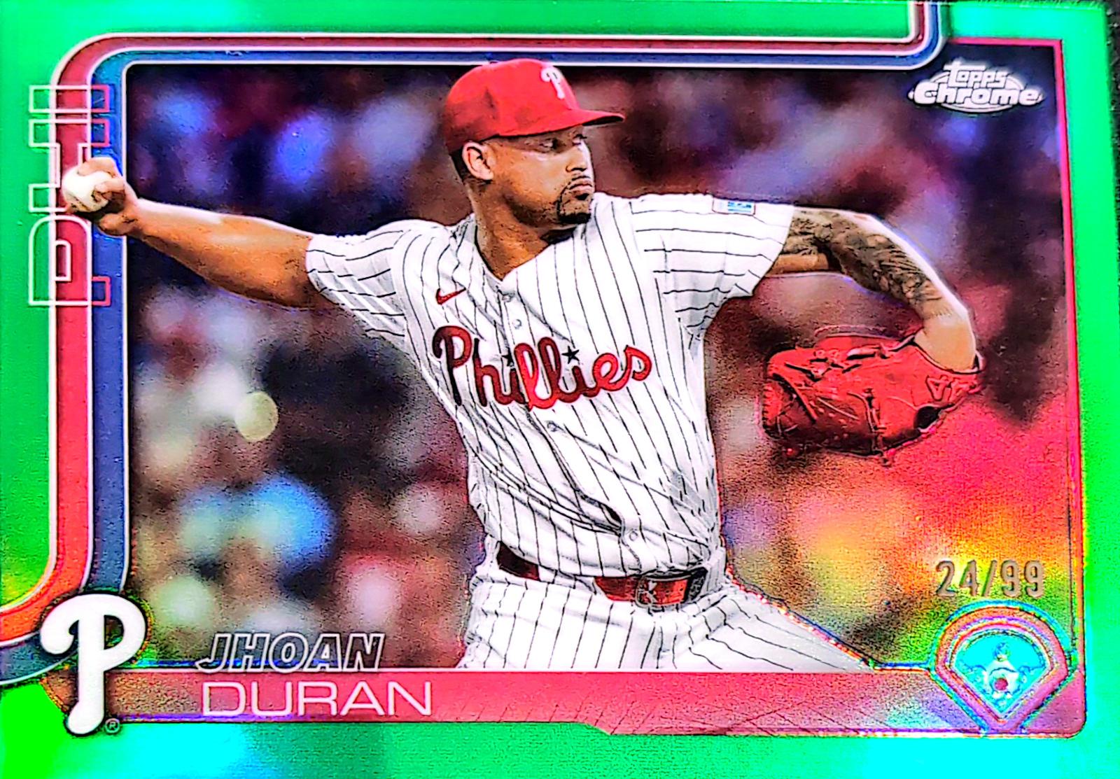 Jhoan Duran [Green Refractor] #USC120