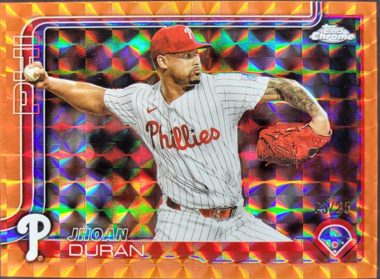 Jhoan Duran [Orange Geometric Refractor] #USC120